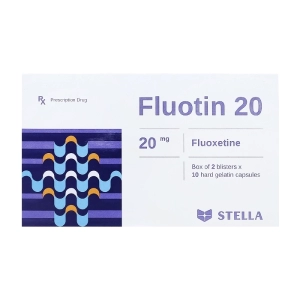 Fluotin 20 Stellapharm 2 vỉ x 10 viên Fluotin 20 Stellapharm 2 vỉ x 10 viên
