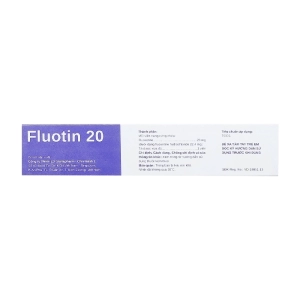 Fluotin 20 Stellapharm 2 vỉ x 10 viên