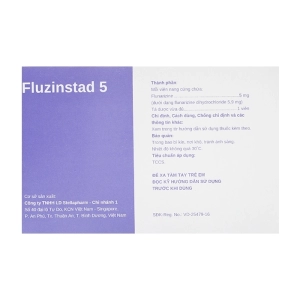 Fluzinstad 5 Stellapharm 10 vỉ x 10 viên Fluzinstad 5 Stellapharm 10 vỉ x 10 viên