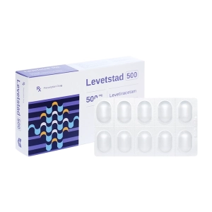 Levetstad 500 Stellapharm 3 vỉ x 10 viên Levetstad 500 Stellapharm 3 vỉ x 10 viên