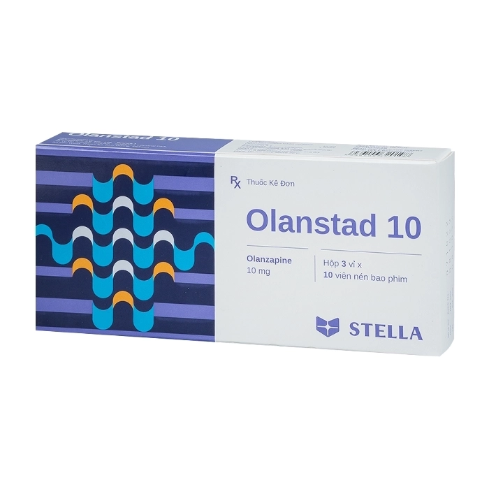 Olanstad 10 Stellapharm 3 vỉ x 10 viên Olanstad 10 Stellapharm 3 vỉ x 10 viên