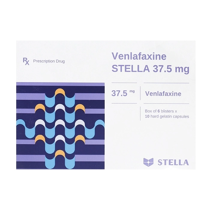 Venlafaxine Stella 37.5mg 6 vỉ x 10 viên