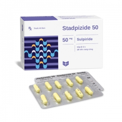 Stadpizide 50mg Stella Hộp 5 vỉ x 10 viên