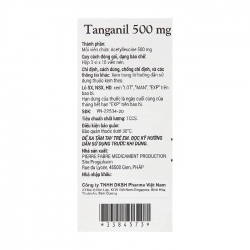 Thuốc hướng thần Tanganil 500mg, Hộp 30 viên