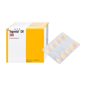 Tegretol CR 200 Novartis 5 vỉ x 10 viên (Carbamazepine)