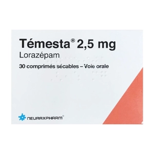 Temesta 2.5mg Neuraxpharm 2 vỉ x 15 viên