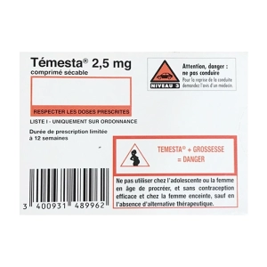 Temesta 2.5mg Neuraxpharm 2 vỉ x 15 viên