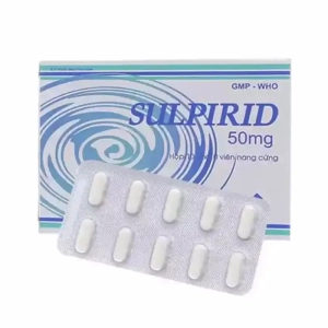 Sulpirid 50mg Vidipha 10 vỉ x 10 viên (Sulpiride)