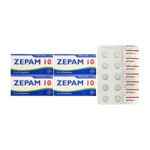Zepam 10 MS 10 vỉ x 10 viên (Diazepam)