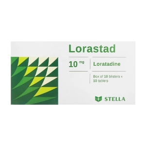 Lorastad 10mg Stellapharm 10 vỉ x 10 viên Lorastad 10mg Stellapharm 10 vỉ x 10 viên