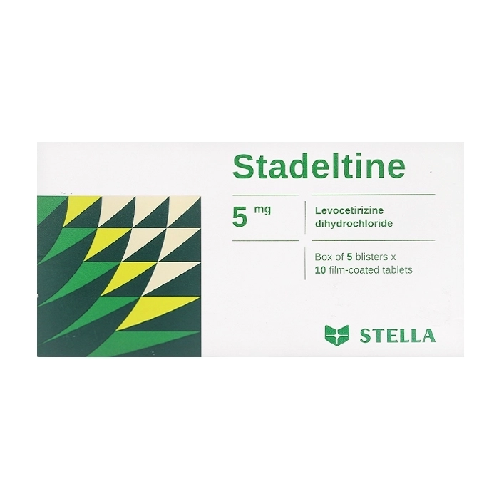 Stadeltine 5mg Stellapharm 5 vỉ x 10 viên Stadeltine 5mg Stellapharm 5 vỉ x 10 viên