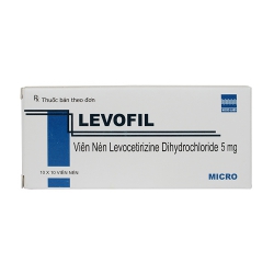 Thuốc kháng Histamin LEVOFIL - Levocetirizine 5mg