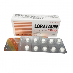 VPC Loratadin 10mg, Hộp 50 viên VPC Loratadin 10mg, Hộp 50 viên