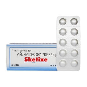 Sketixe 5mg Micro 6 vỉ x 10 viên Sketixe 5mg Micro 6 vỉ x 10 viên