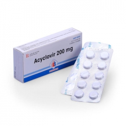 Acyclovir 200mg Domesco 3 vỉ x 10 viên - Thuốc kháng virus