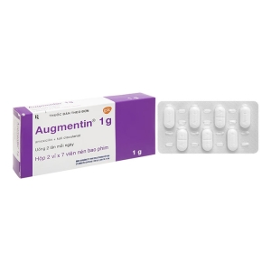 Augmentin 1g Gsk 2 vỉ x 7 viên