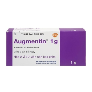 Augmentin 1g Gsk 2 vỉ x 7 viên