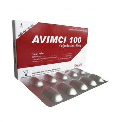 Thuốc kháng sinh AVIMCI 100 - Cefpodoxim 100mg Thuốc kháng sinh AVIMCI 100 - Cefpodoxim 100mg
