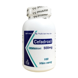 Cefadroxil 500mg TV.Pharm 100 viên Cefadroxil 500mg TV.Pharm 100 viên