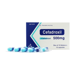 Cefadroxil 500mg TV.Pharm 10 vỉ x 10 viên Cefadroxil 500mg TV.Pharm 10 vỉ x 10 viên