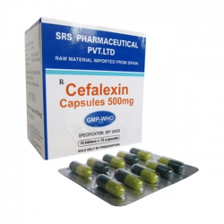 Thuốc kháng sinh CEFALEXIN 500 NQ - Cefalexin 500mg Thuốc kháng sinh CEFALEXIN 500 NQ - Cefalexin 500mg