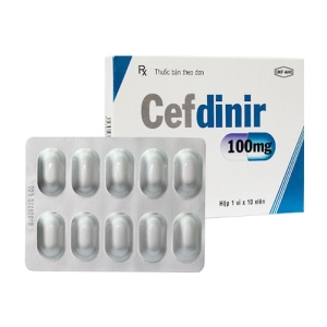 Cefdinir 100mg TV.Pharm 1 vỉ x 10 viên Cefdinir 100mg TV.Pharm 1 vỉ x 10 viên