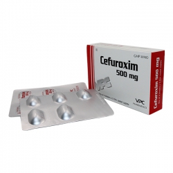 VPC Cefuroxim 500mg, Hộp 20 viên VPC Cefuroxim 500mg, Hộp 20 viên