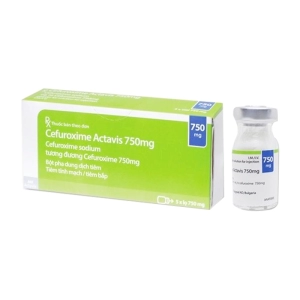 Cefuroxime Actavis 750mg 5 lọ Cefuroxime Actavis 750mg 5 lọ