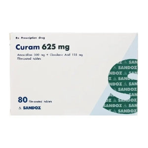 Curam 625mg Sandoz 10 vỉ x 8 viên Curam 625mg Sandoz 10 vỉ x 8 viên