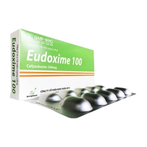 Eudoxime 100 Amvipharm 2 vỉ x 10 viên Eudoxime 100 Amvipharm 2 vỉ x 10 viên