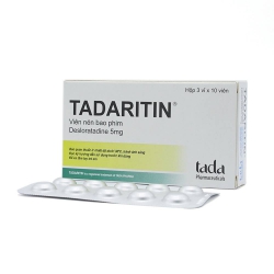 Tadaritin 5mg Tada Pharma 3 vỉ x 10 viên Tadaritin 5mg Tada Pharma 3 vỉ x 10 viên