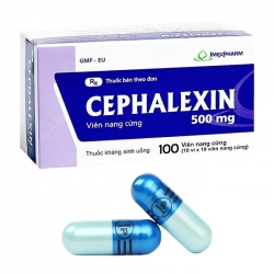 Cephalexin 500mg Imexpharm 10 vỉ x 10 viên