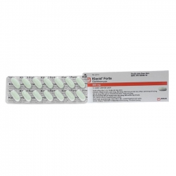 Klacid Forte 500mg Abbott, Hộp 1 vỉ x 14 viên Klacid Forte 500mg Abbott, Hộp 1 vỉ x 14 viên