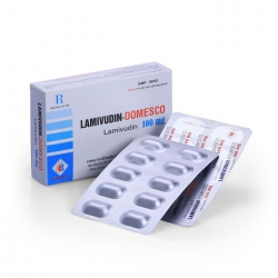 Lamivudin 100mg Domesco 2 vỉ x 30 viên - Thuốc kháng virus
