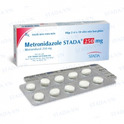 Thuốc kháng sinh Metronidazole STADA 250 mg Thuốc kháng sinh Metronidazole STADA 250 mg