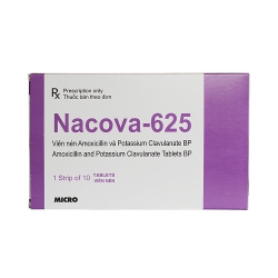 Thuốc kháng sinh NACOVA 625 | Micro India