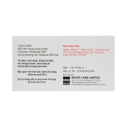 Thuốc kháng sinh Maxim Newtop 200mg, Hộp 10 viên