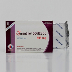 Thuốc kháng sinh DMC Ofmantine 625mg, Hộp 14 viên