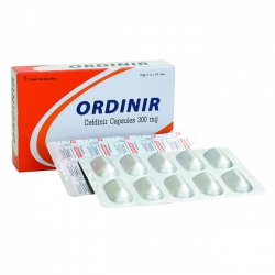 Thuốc kháng sinh ORDINIR 300 – Cefdinir 300mg Thuốc kháng sinh ORDINIR 300 – Cefdinir 300mg