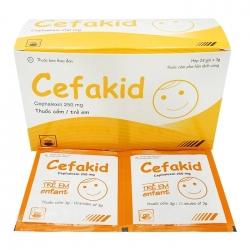 Thuốc kháng sinh PMP Cefakid 250mg Thuốc kháng sinh PMP Cefakid 250mg