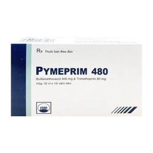 Pymeprim 480mg Pymepharco 10 vỉ x 10 viên - Thuốc kháng sinh
