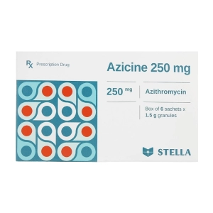 Azicine 250mg Stellapharm 6 gói x 1.5g (Azithromycin)