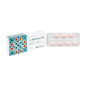 L-Stafloxin 500 Stellapharm 2 vỉ x 7 viên