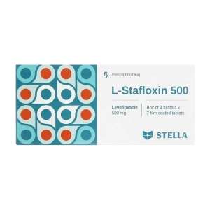L-Stafloxin 500 Stellapharm 2 vỉ x 7 viên