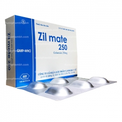 Thuốc kháng sinh Mebiphar ZIL Mate 250mg, Hộp 10 viên Thuốc kháng sinh Mebiphar ZIL Mate 250mg, Hộp 10 viên