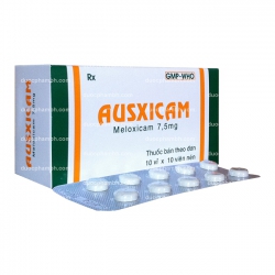 Thuốc tri thấp khớp Ausxicam 7,5mg  Thuốc tri thấp khớp Ausxicam 7,5mg