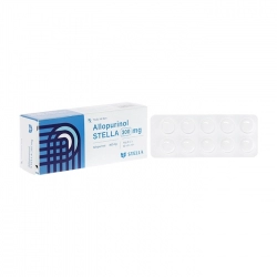 Thuốc kháng viêm giảm đau Stella Allopurinol Stella 300mg