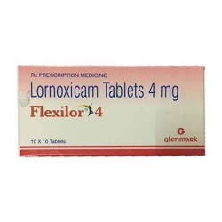 Thuốc kháng viêm Glenmark Flexilor 4mg, Hộp 100 viên Thuốc kháng viêm Glenmark Flexilor 4mg, Hộp 100 viên