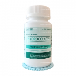Thuốc kháng viêm HYDROCOLACYL - Prednisolon 5mg Thuốc kháng viêm HYDROCOLACYL - Prednisolon 5mg
