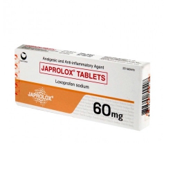 Thuốc kháng viêm Japrolox 60mg, Hộp 20 viên Thuốc kháng viêm Japrolox 60mg, Hộp 20 viên